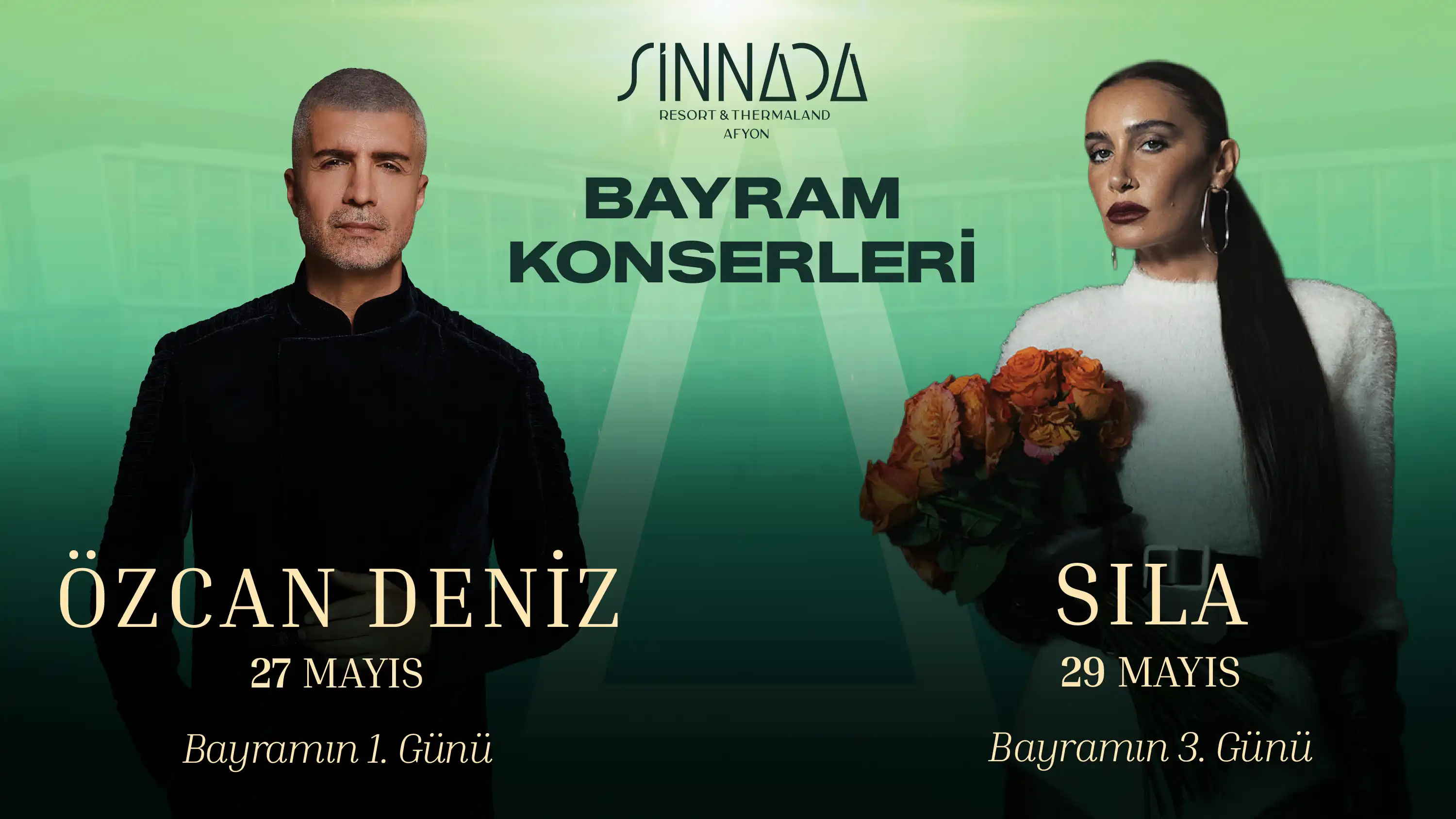 Kurban Bayramı Özcan DENİZ ve SILA Konseri
