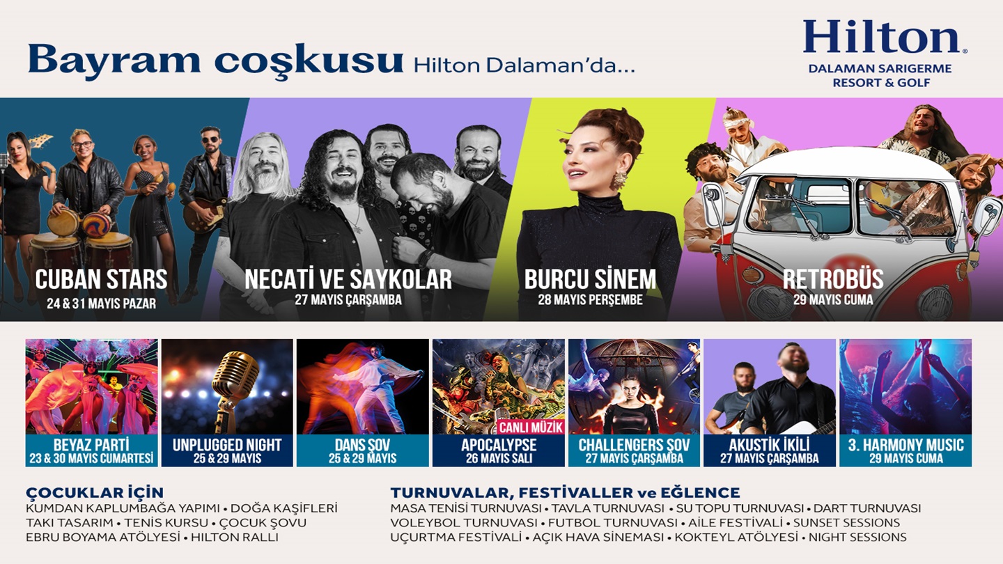 Bayram Coşkusu Hilton Dalaman'da...