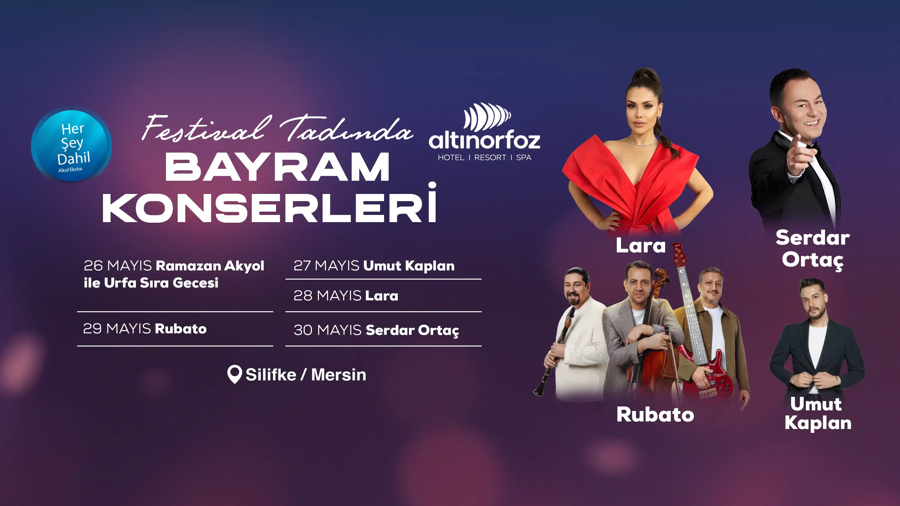 Festival Tadında Bayram Konserleri